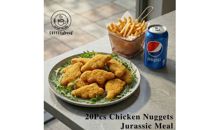 20Pcs Chicken Nuggets Jurassic 🍁 Meal