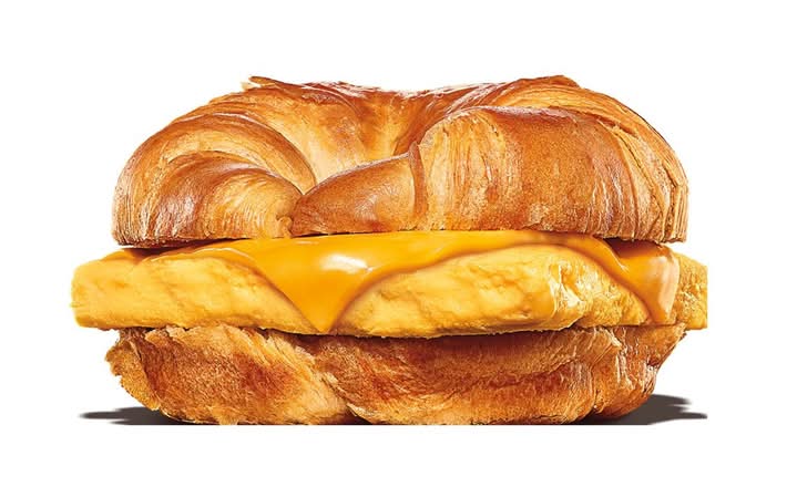Croissant Egg, Cheese