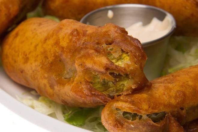 Deep-Fried Dill Pickles