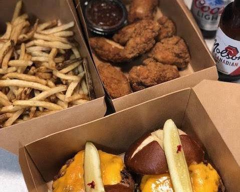 Burger take out  Deal; 2 burgers