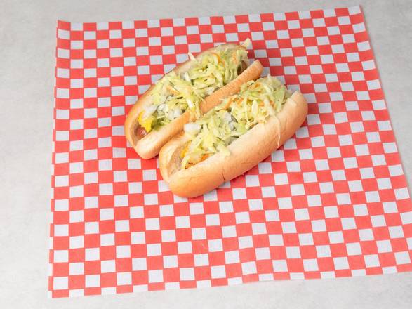Hot dog steamé