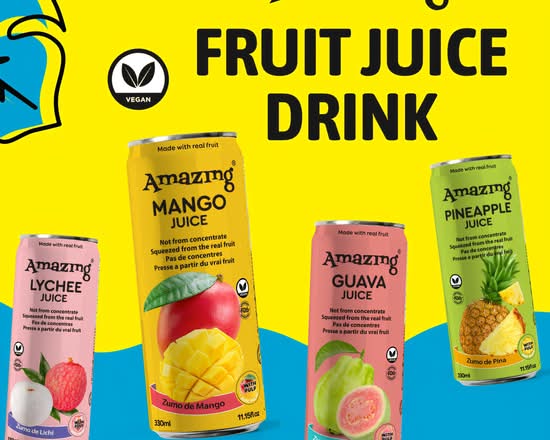 "Amazing" Fruit Juice (Real Fruit)