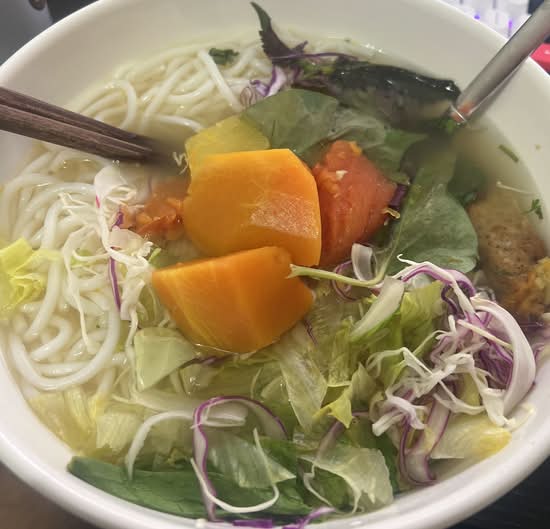 B19. Da Nang Fish Rice Vermicelli ( Bún Chả Cá Đà Nẵng)