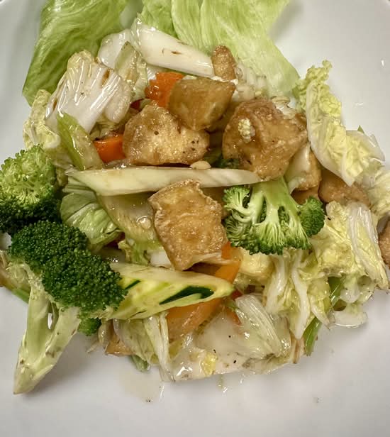 Végé Sauté + Tofu frit