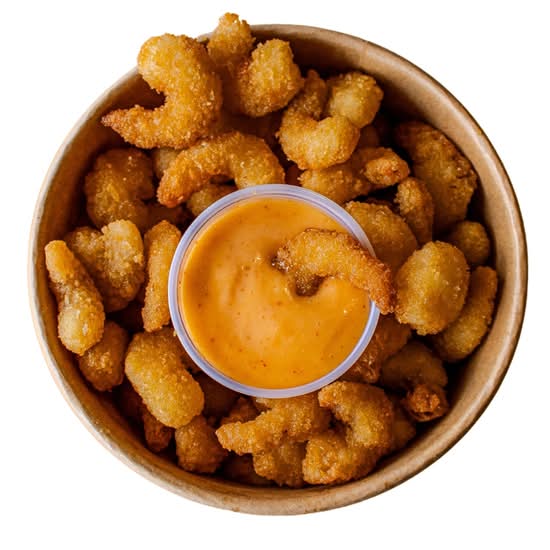 Crevettes Popcorn/ Popcorn shrimp