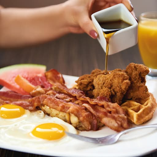 Gaufre poulet frit / Fried Chicken Waffle
