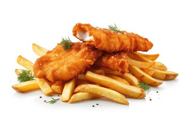 Fish and Chips (2 pcs)