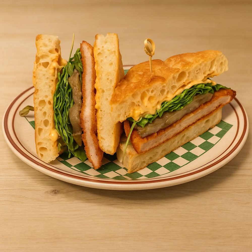 Sandwich schnitzel