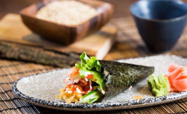Soft Shell Crab Handroll
