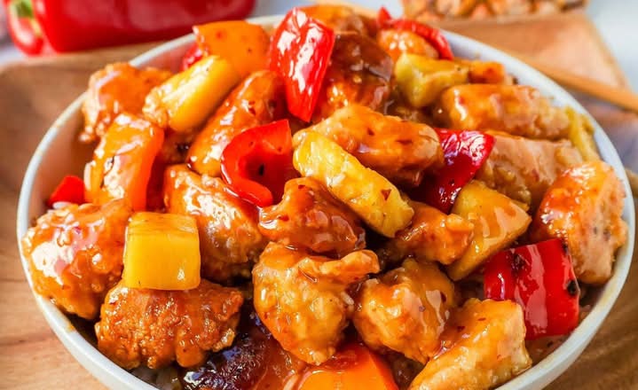 Sweet & Sour Pineapple Chicken - OO
