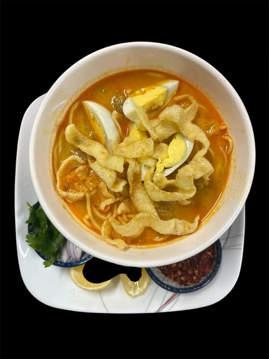 Chicken Coconut Noodle Soup
