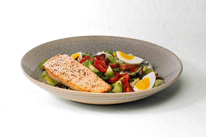 Cobb Salmon Salad