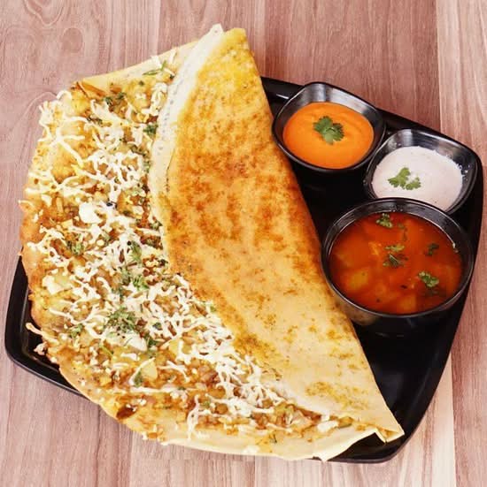 Cheese Masala Dosa