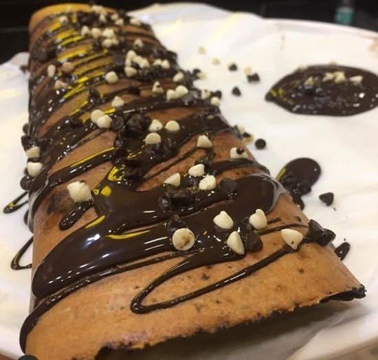 Chocolate & Hazelnut Dosa