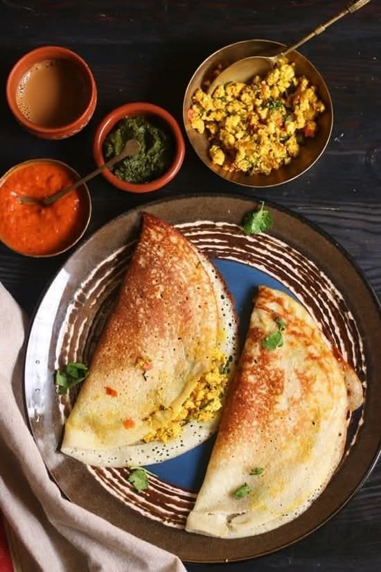 Paneer Bhurji Dosa