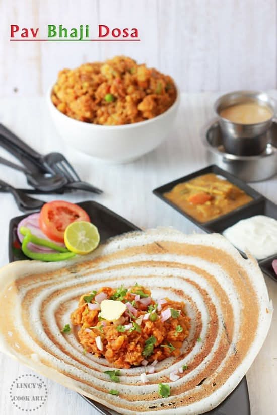 Pav Bhaji Dosa