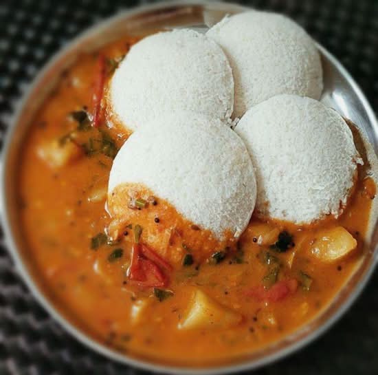Sambhar Idli