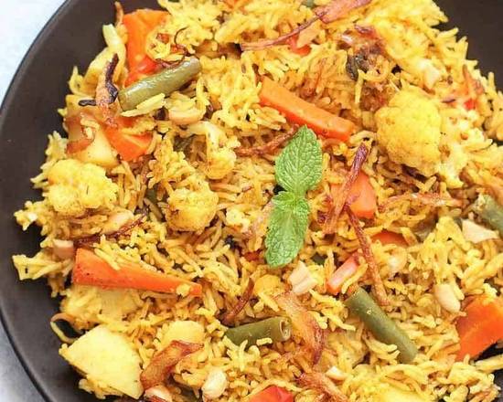 Vegetable Biryani (incl. one side)