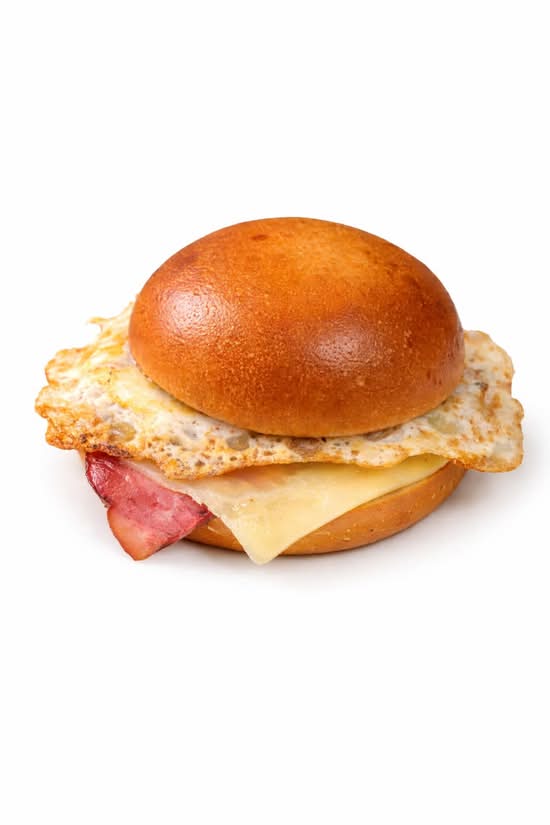 Breakfast Sandwich- Ham, Cheese and Egg