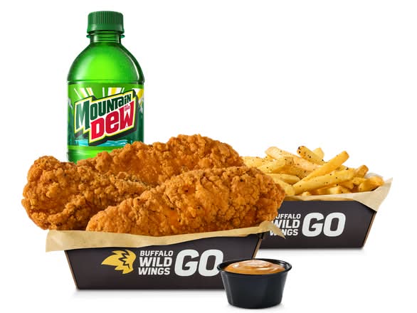 3 Piece Crispy Chicken Dippers Combo