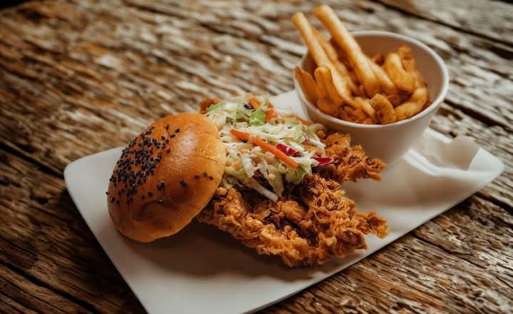 Country Style Chicken Burger