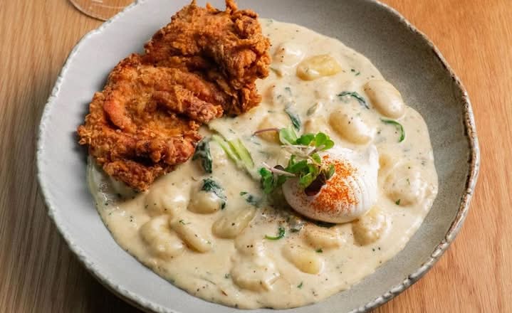 Crispy Chicken Gnocchi