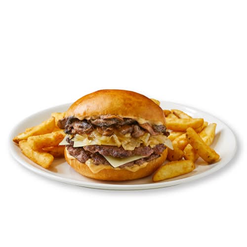 Mushroom & Swiss Burger