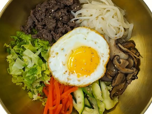 Barley rice bowl
