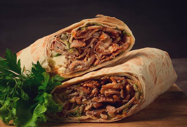 Beef Shawarma Wrap