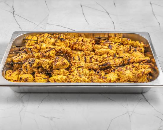 Chicken Souvlaki Dish