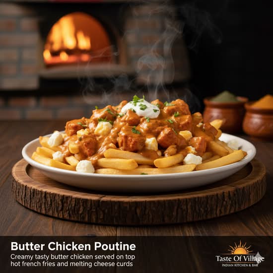 Butter Chicken Poutine