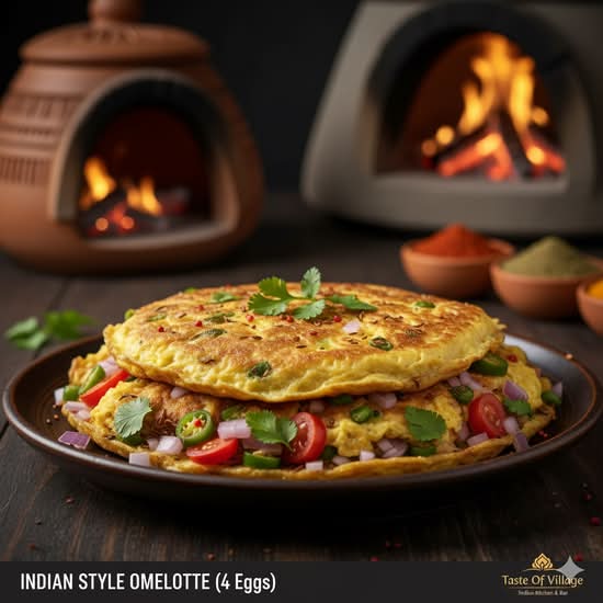 Indian Style omelette