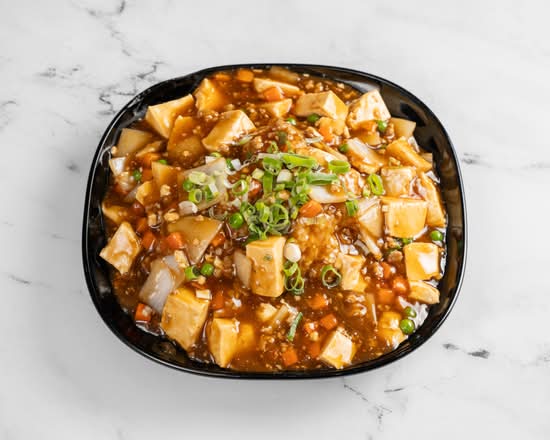Soya Tofu with Minced Meat (Soya Tofu À La Viande Hachée)