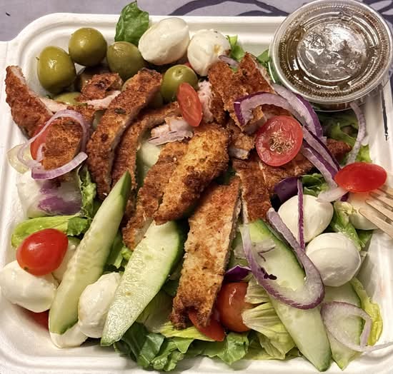 Salade aux Escalopes de Veau / Veal Cutlet Salad