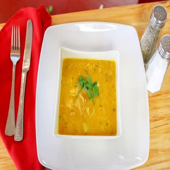 Pumpkin Chicken Soup