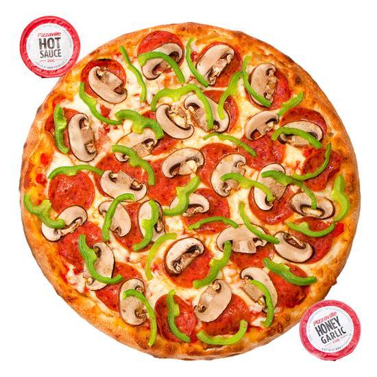 1 Large, 3-Topping Pizza