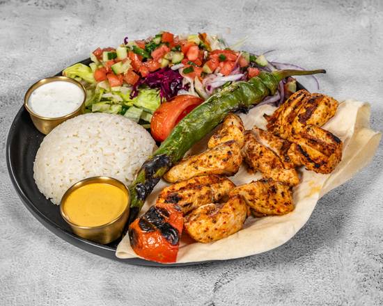 Chicken Shish Kebab Plate