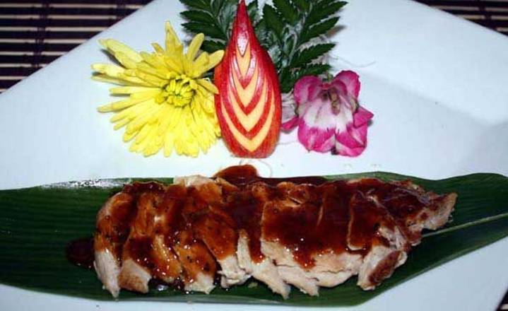 34B. Black Pepper Chicken Teriyaki