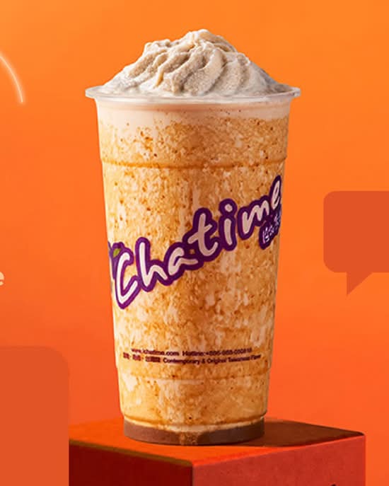 Pumpkin Spice Milk Tea Smoothie