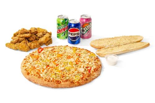 Large Pizza & Wings Combo