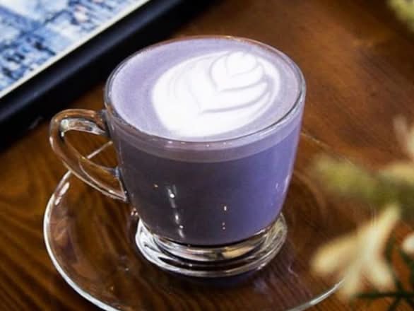 Hot Taro Latte