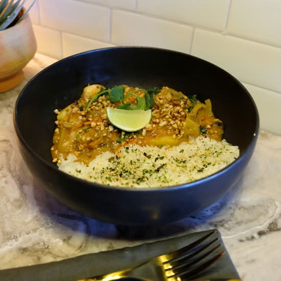 Wok sauce Cari Rouge / Wok with Red Curry Sauce