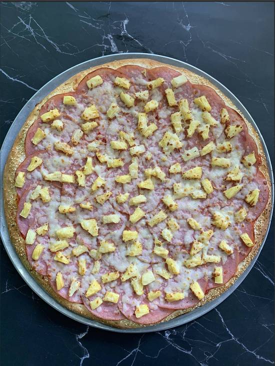 Large Double Hawaiian Delight Pizza
