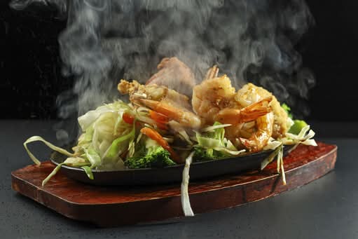 Teriyaki fruits de mer / Seafood Teriyaki