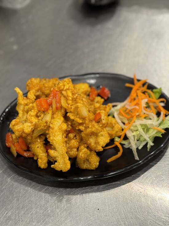 Calamari spicy or mild  ( Muc chiên )