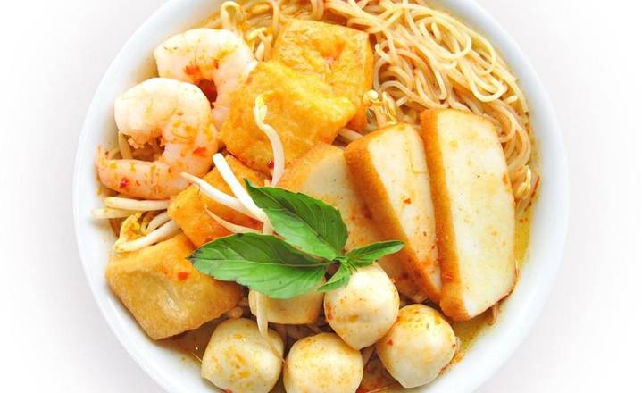 Malaysian Laksa Noodle Soup