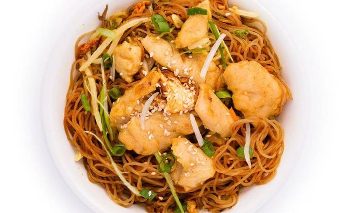 Stir-Fried Egg Noodle Bowl