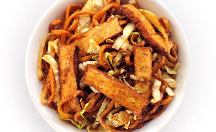 Stir-Fried Thick Noodle Bowl