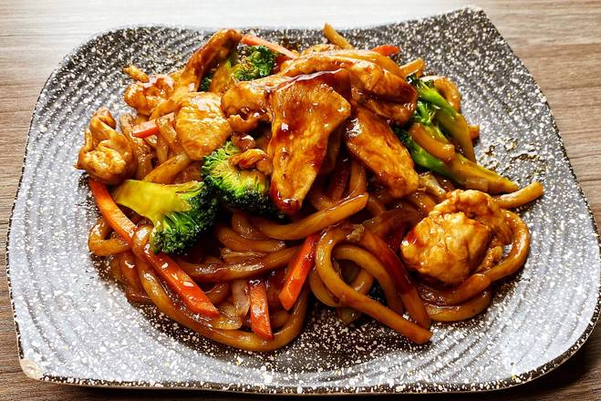 37. Udon Frit au Poulet / Fried Chicken Udon