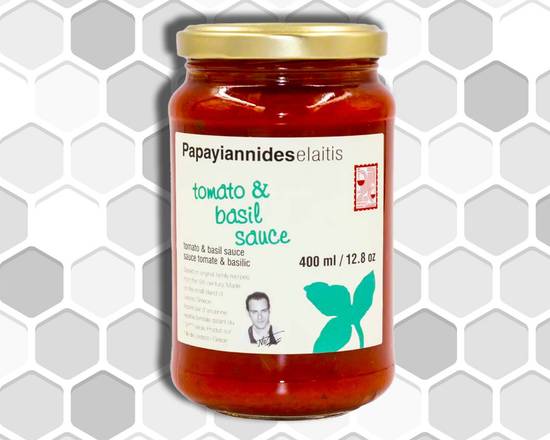 Papayiannides Elaitis Tomato Sauce Basil